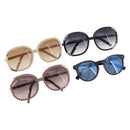 VALENTINO Chloe Sunglasses Plastic 4 Set Black Beige Brown Auth BA13633-1