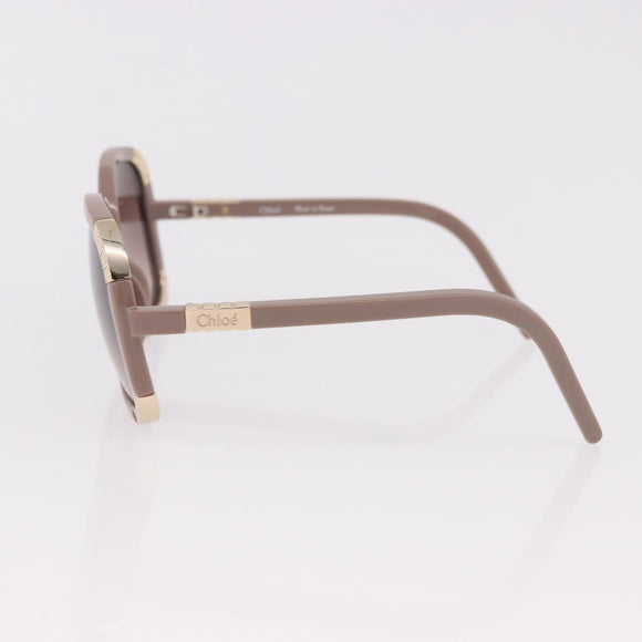 VALENTINO Chloe Sunglasses Plastic 4 Set Black Beige Brown Auth BA13633