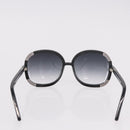 VALENTINO Chloe Sunglasses Plastic 4 Set Black Beige Brown Auth BA13633-15