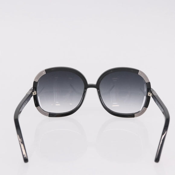 VALENTINO Chloe Sunglasses Plastic 4 Set Black Beige Brown Auth BA13633