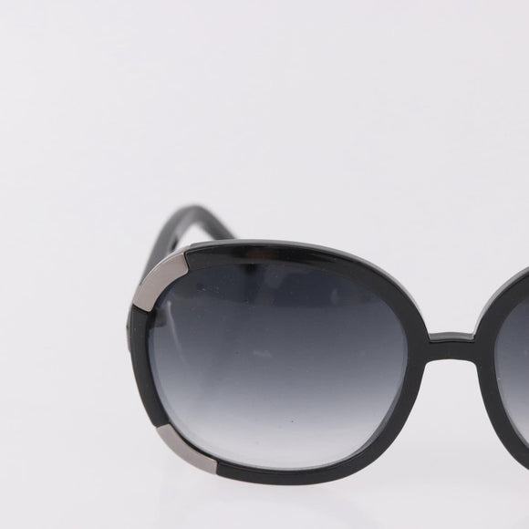 VALENTINO Chloe Sunglasses Plastic 4 Set Black Beige Brown Auth BA13633