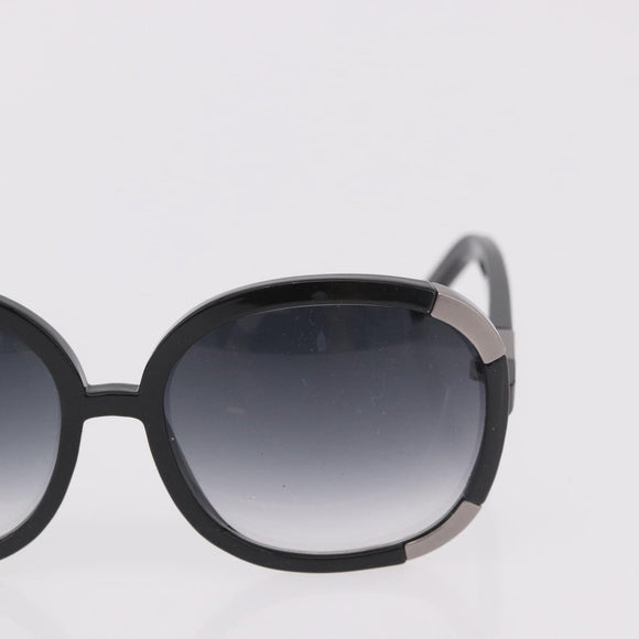 VALENTINO Chloe Sunglasses Plastic 4 Set Black Beige Brown Auth BA13633