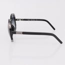 VALENTINO Chloe Sunglasses Plastic 4 Set Black Beige Brown Auth BA13633-18