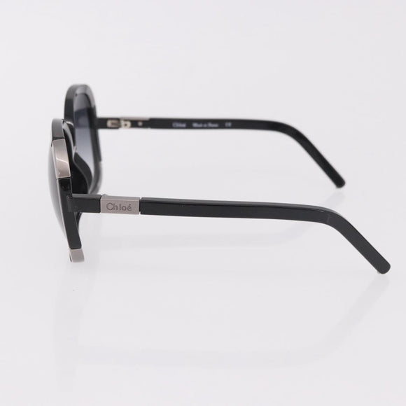 VALENTINO Chloe Sunglasses Plastic 4 Set Black Beige Brown Auth BA13633