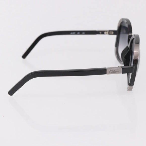 VALENTINO Chloe Sunglasses Plastic 4 Set Black Beige Brown Auth BA13633