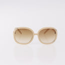 VALENTINO Chloe Sunglasses Plastic 4 Set Black Beige Brown Auth BA13633-2