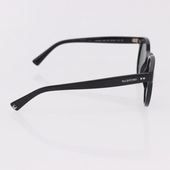 VALENTINO Chloe Sunglasses Plastic 4 Set Black Beige Brown Auth BA13633