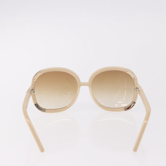 VALENTINO Chloe Sunglasses Plastic 4 Set Black Beige Brown Auth BA13633