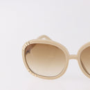 VALENTINO Chloe Sunglasses Plastic 4 Set Black Beige Brown Auth BA13633-4