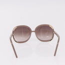VALENTINO Chloe Sunglasses Plastic 4 Set Black Beige Brown Auth BA13633-9