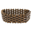 CHANEL Bracelet Metal Gold Tone CC Auth BA13634M-5