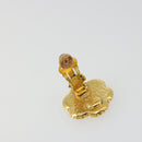 CHANEL Earring Metal Gold Tone CC Auth BA13636M-10