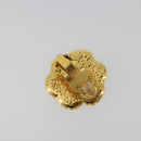 CHANEL Earring Metal Gold Tone CC Auth BA13636M-3
