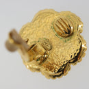 CHANEL Earring Metal Gold Tone CC Auth BA13636M-6