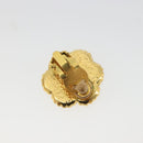 CHANEL Earring Metal Gold Tone CC Auth BA13636M-9