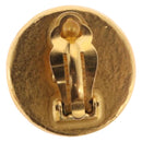 CHANEL Earring Metal Gold Tone CC Auth BA13637M-10