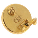 CHANEL Earring Metal Gold Tone CC Auth BA13637M-11