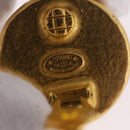 CHANEL Earring Metal Gold Tone CC Auth BA13637M-8