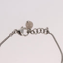 CHANEL Bracelet Metal Silver CC Auth BA13638M-11