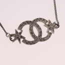 CHANEL Bracelet Metal Silver CC Auth BA13638M-3