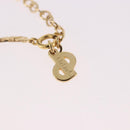 Christian Dior Necklace Metal Gold Tone Auth BA13642-13