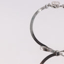 Christian Dior Bracelet Metal Silver Auth BA13644-5