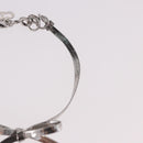 Christian Dior Bracelet Metal Silver Auth BA13644-6