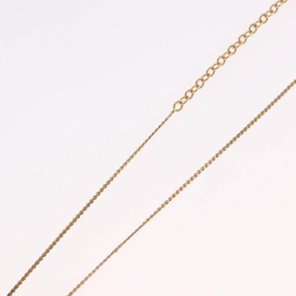 Christian Dior Necklace metal 4 Set Gold Tone Auth BA13645