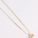 Christian Dior Necklace metal 4 Set Gold Tone Auth BA13645-4