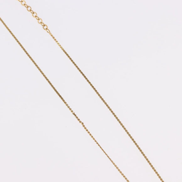 Christian Dior Necklace metal 4 Set Gold Tone Auth BA13645
