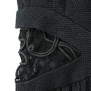 CHANEL Dress Wool Black CC Auth BA13646SAM-12