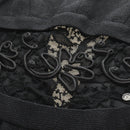 CHANEL Dress Wool Black CC Auth BA13646SAM-16