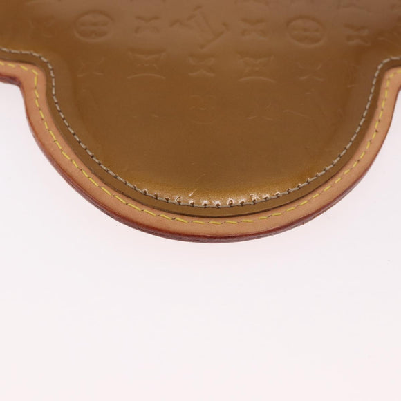 LOUIS VUITTON Vernis Comte de Feu Pochette Owl Bronze M92268 LV Auth BA13648V
