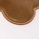 LOUIS VUITTON Vernis Comte de Feu Pochette Owl Bronze M92268 LV Auth BA13648V-13