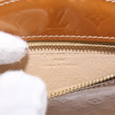 LOUIS VUITTON Vernis Comte de Feu Pochette Owl Bronze M92268 LV Auth BA13648V-16