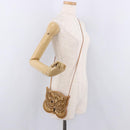 LOUIS VUITTON Vernis Comte de Feu Pochette Owl Bronze M92268 LV Auth BA13648V-18