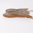 LOUIS VUITTON Vernis Comte de Feu Pochette Owl Bronze M92268 LV Auth BA13648V-4