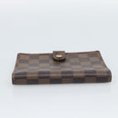 LOUIS VUITTON Damier Ebene Agenda PM Day Planner Cover R20700 LV Auth BA13650-4