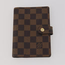 LOUIS VUITTON Monogram Vernis Planner 3 Set Beige black LV Auth BA13651-14