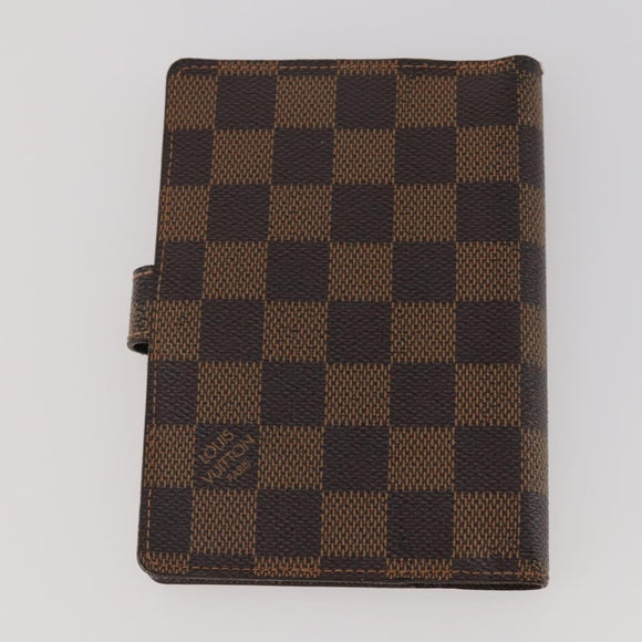 LOUIS VUITTON Monogram Vernis Planner 3 Set Beige black LV Auth BA13651
