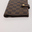 LOUIS VUITTON Monogram Vernis Planner 3 Set Beige black LV Auth BA13651-18