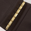 LOUIS VUITTON Monogram Vernis Planner 3 Set Beige black LV Auth BA13651-20