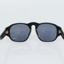 CHANEL Sunglasses plastic Black Gold CC Auth BA13653-10