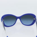 CHANEL Sunglasses Plastic Blue CC Auth BA13654-10