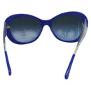 CHANEL Sunglasses Plastic Blue CC Auth BA13654-3