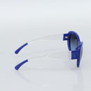 CHANEL Sunglasses Plastic Blue CC Auth BA13654-4