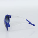 CHANEL Sunglasses Plastic Blue CC Auth BA13654-6