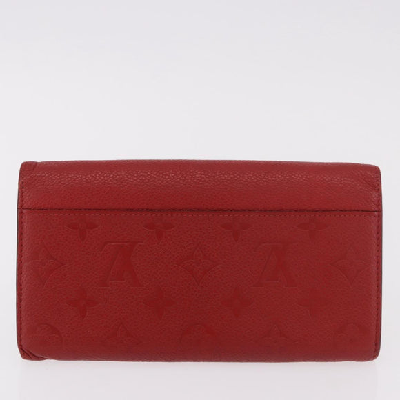 LOUIS VUITTON Multicolor Vernis Wallet 3 Set Multicolor Red LV Auth BA13655