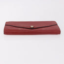 LOUIS VUITTON Multicolor Vernis Wallet 3 Set Multicolor Red LV Auth BA13655-13