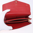 LOUIS VUITTON Multicolor Vernis Wallet 3 Set Multicolor Red LV Auth BA13655-15